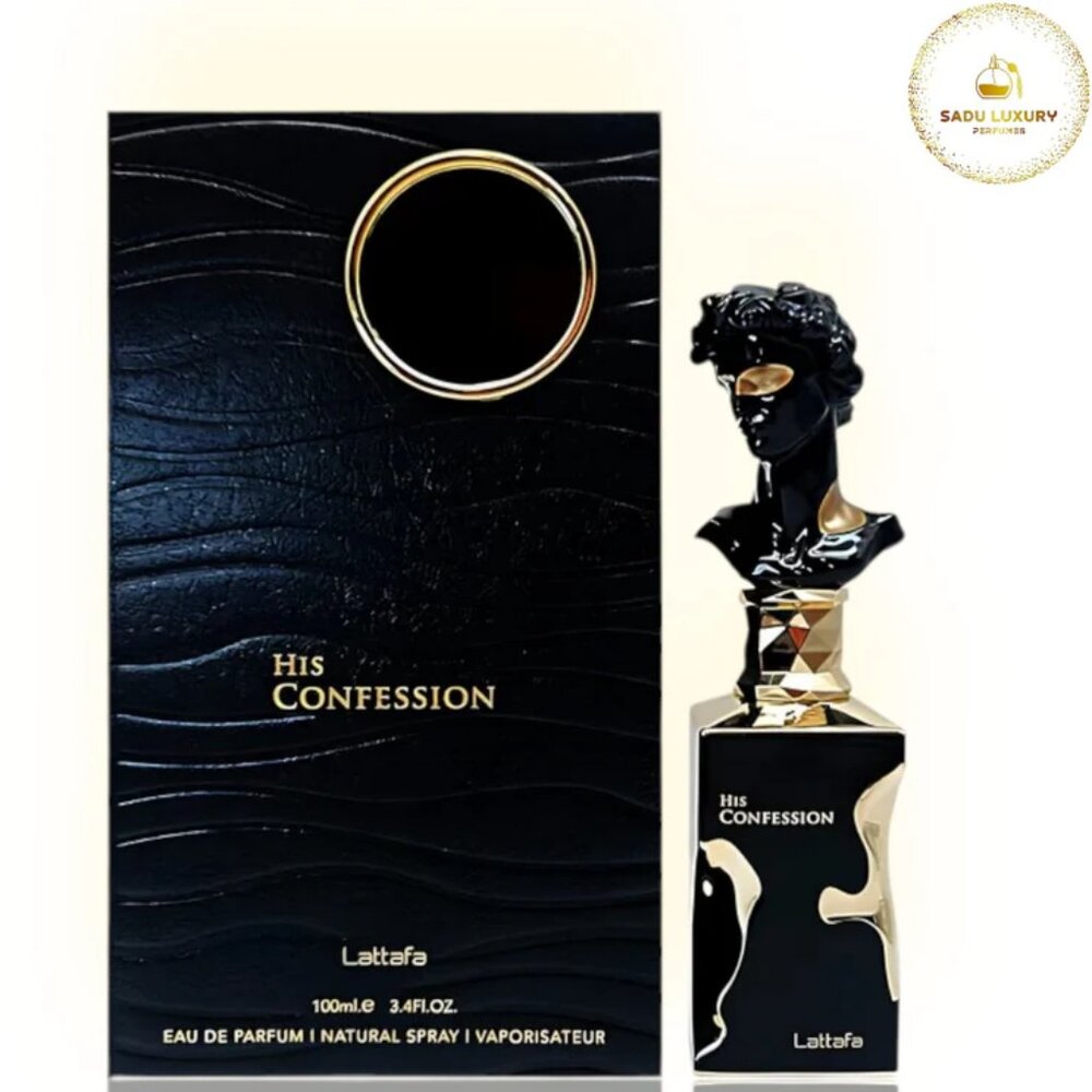 LATTAFA His Confession by Lattafa Eau De Parfum, 3.4fl oz *SEALED*